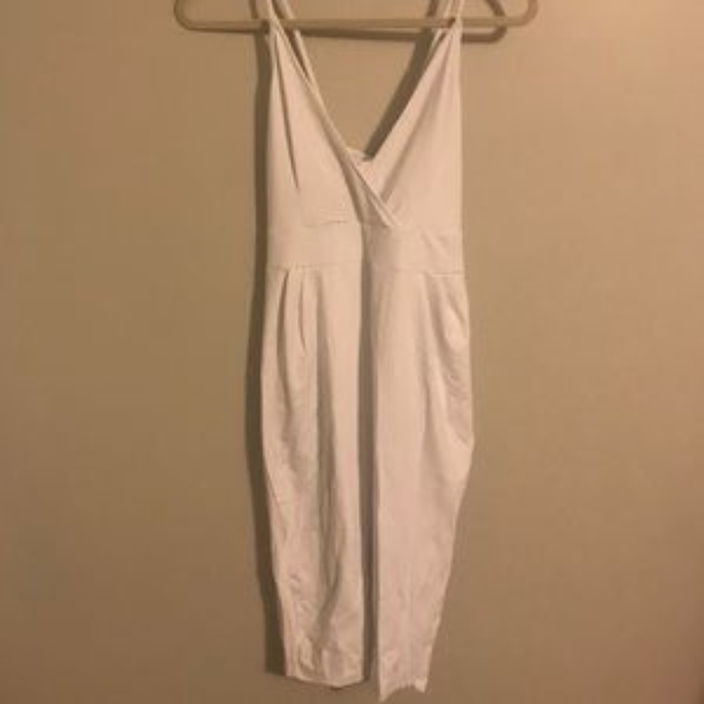 NWT Leith White Midi Dress